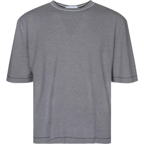 Cotton T-Shirt, Short Sleees, Roundneck , male, Sizes: XL, S, M, L - Lardini - Modalova