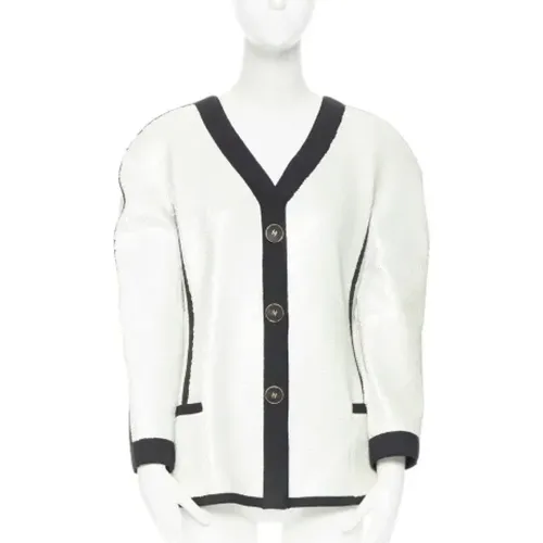 Pre-owned Polyester outerwear , female, Sizes: XL - Chanel Vintage - Modalova