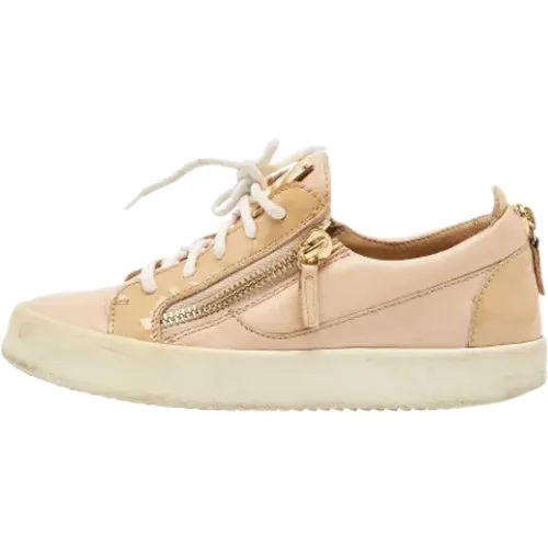 Pre-owned Leather sneakers , female, Sizes: 5 UK - Giuseppe Zanotti Pre-owned - Modalova