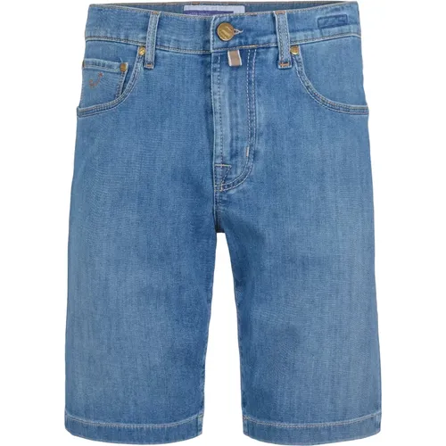 Denim Shorts , Herren, Größe: W38 - Jacob Cohën - Modalova