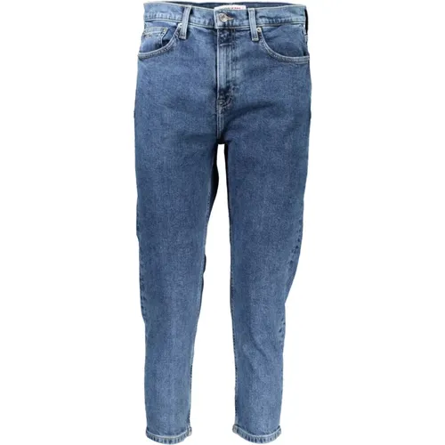 Blaue Slim Fit Denim Jeans , Damen, Größe: W31 L28 - Tommy Hilfiger - Modalova