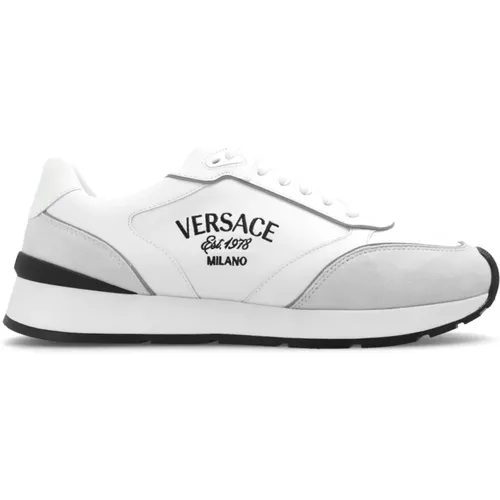 Milano sneakers , male, Sizes: 8 UK - Versace - Modalova