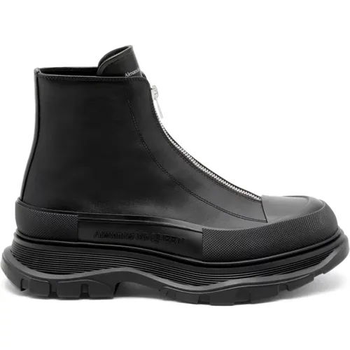 Zip Tread Boots , male, Sizes: 7 UK, 7 1/2 UK, 8 1/2 UK, 9 UK, 11 UK, 10 1/2 UK, 8 UK, 10 UK - alexander mcqueen - Modalova