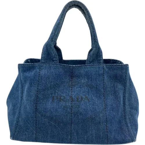 Pre-owned Canvas prada-bags , female, Sizes: ONE SIZE - Prada Vintage - Modalova