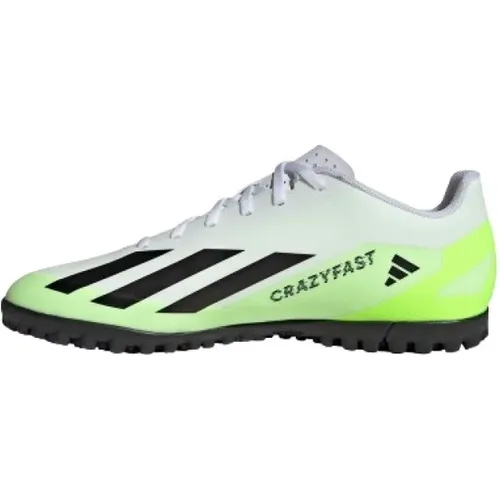 Crazyfast Fußballschuhe Weiß Gelb Herren , Herren, Größe: 44 2/3 EU - Adidas - Modalova