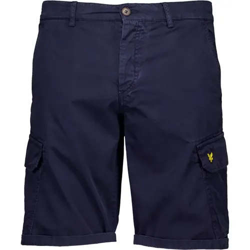 Wembley Cargo Shorts in Dunkelblau , Herren, Größe: W30 - Lyle & Scott - Modalova