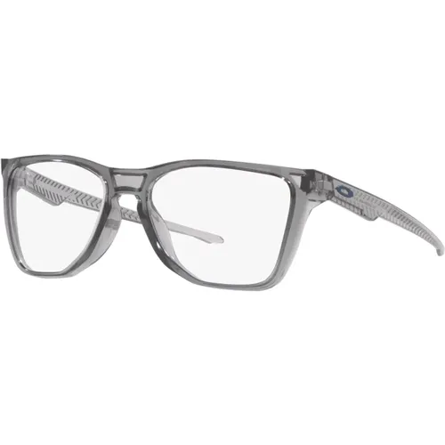 Transparent Grey Eyewear Frames THE CUT , unisex, Größe: 54 MM - Oakley - Modalova