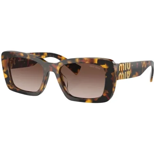 MU 07Ys Vau6S1 Sunglasses , female, Sizes: 53 MM - Miu Miu - Modalova