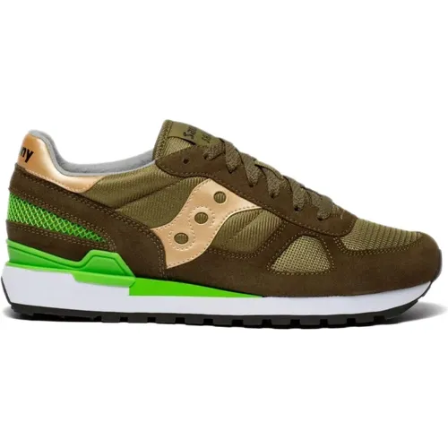 Sleek Men`s Sneakers , male, Sizes: 6 UK, 8 UK - Saucony - Modalova