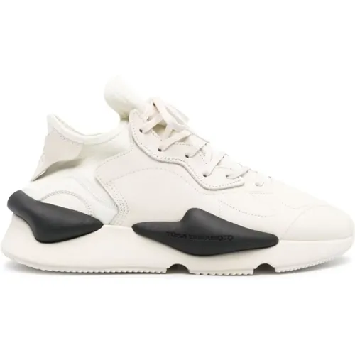 Black and White Kaiwa Sneakers , male, Sizes: 8 1/2 UK, 7 UK, 9 1/2 UK, 10 UK, 8 UK, 7 1/2 UK, 5 1/2 UK, 6 1/2 UK, 9 UK - Y-3 - Modalova