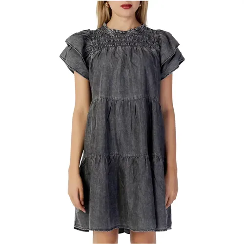 Grey Dress for Women , female, Sizes: XL - Only - Modalova