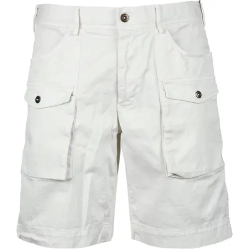 Bermuda Shorts aus Baumwolle Elastan , Herren, Größe: W32 - Incotex - Modalova