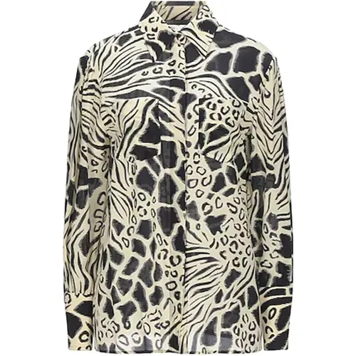 Elegant Silk Shirt for Women , female, Sizes: XS - alberta ferretti - Modalova