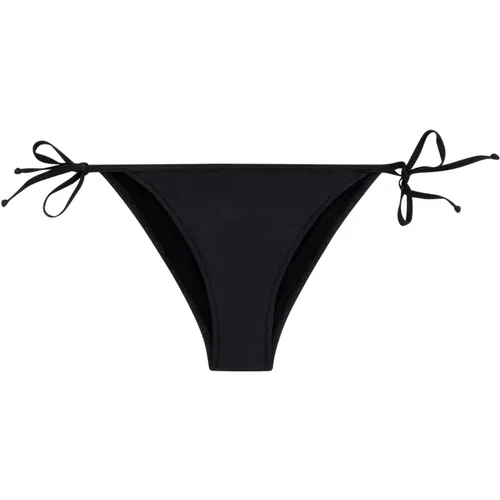 Bikini-Hose aus Recycling-Nylon mit Maxi-Logo , Damen, Größe: L - Diesel - Modalova