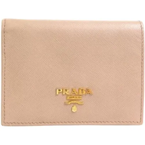 Pre-owned Leather wallets , female, Sizes: ONE SIZE - Prada Vintage - Modalova