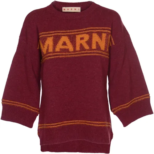 Roundneck Sweater Collection , female, Sizes: S - Marni - Modalova