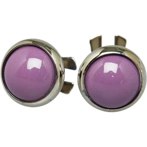 Pre-owned Metal earrings , female, Sizes: ONE SIZE - Hermès Vintage - Modalova