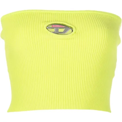 Lemon Tube Top , female, Sizes: S - Diesel - Modalova