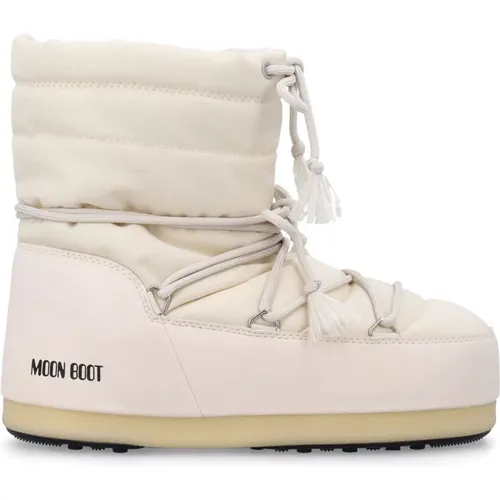 Creme Geschlossene Schuhe EVX Leichte Stiefel , Damen, Größe: 35 EU - moon boot - Modalova