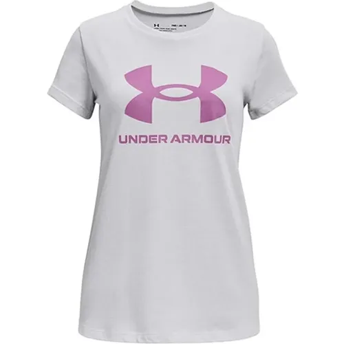 T-Shirt , Damen, Größe: L - Under Armour - Modalova