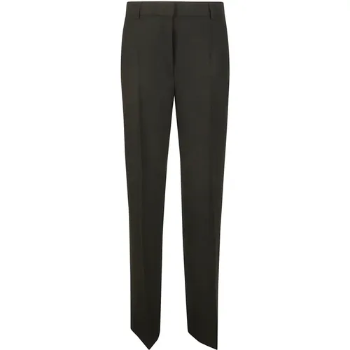 Relaxed Straight Trousers , female, Sizes: M, XS, S - TotêMe - Modalova