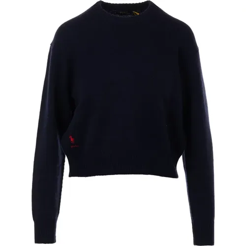 Blaue Pullover , Damen, Größe: S - Ralph Lauren - Modalova