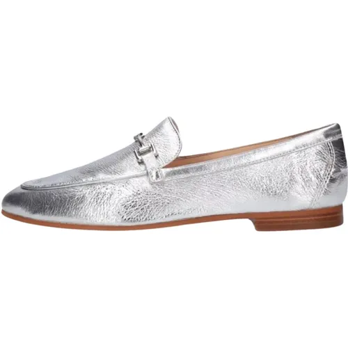 Silberne Loafer für Damen , Damen, Größe: 37 EU - Inuovo - Modalova