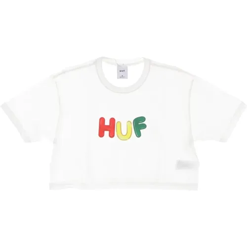 Kurzes T-Shirt Off White HUF - HUF - Modalova