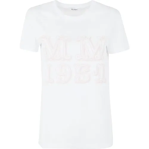 Pink Mincio T-Shirt for Women , female, Sizes: M, XS, S - Max Mara - Modalova