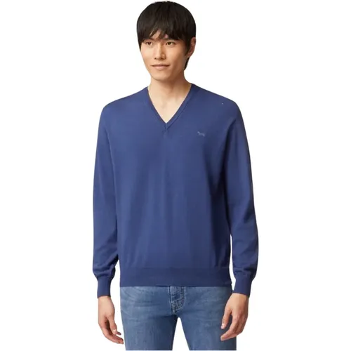 Cotton Crewneck Sweater , male, Sizes: M, 2XL, 2XS, L, XL - Harmont & Blaine - Modalova