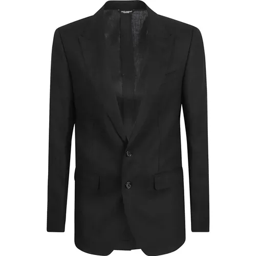 Schwarze Jacken von Dolce Gabbana - Dolce & Gabbana - Modalova