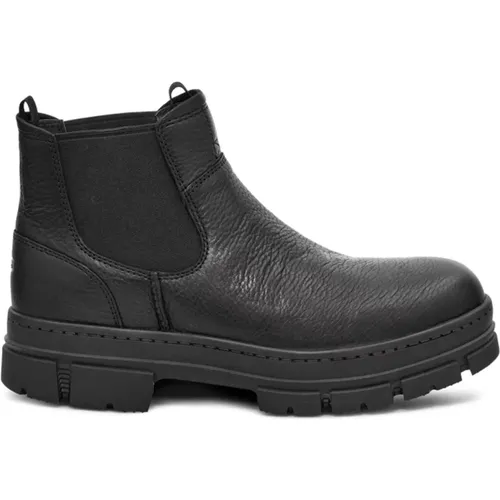 Schwarze Chelsea Stiefeletten , Herren, Größe: 43 EU - Ugg - Modalova