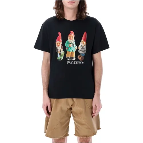 Verspielter Gnomes T-Shirt , Herren, Größe: L - JW Anderson - Modalova