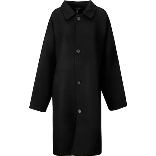 Wool Coat with Collar and Buttons , female, Sizes: XS - Sofie D'hoore - Modalova