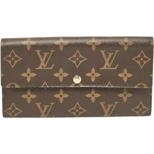 Pre-owned Coated canvas wallets , female, Sizes: ONE SIZE - Louis Vuitton Vintage - Modalova