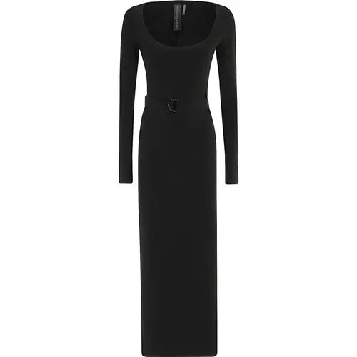 Elegant Deep Scoop Neck Gown , Damen, Größe: XS - Norma Kamali - Modalova