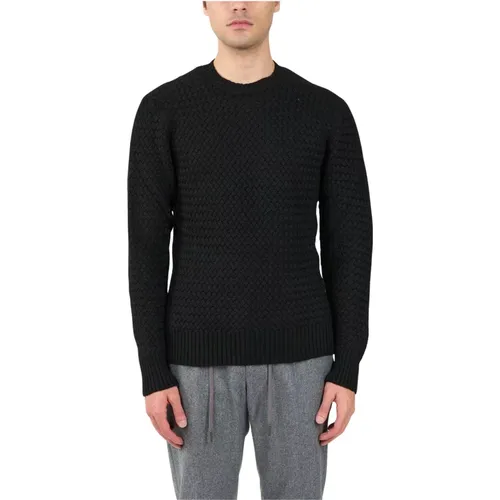 Round shop knit , male, Sizes: XL, 2XL, 3XL, L - Tagliatore - Modalova