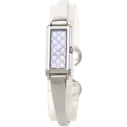 Pre-owned stainless steel Gucci watch , female, Sizes: ONE SIZE - Gucci Vintage - Modalova