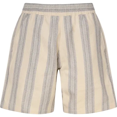 Baumwoll-Shorts Elastischer Bund Hellblau , Herren, Größe: S - Carhartt WIP - Modalova