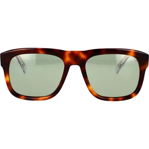 Bold Oversized Square Sunglasses , male, Sizes: 57 MM - Saint Laurent - Modalova