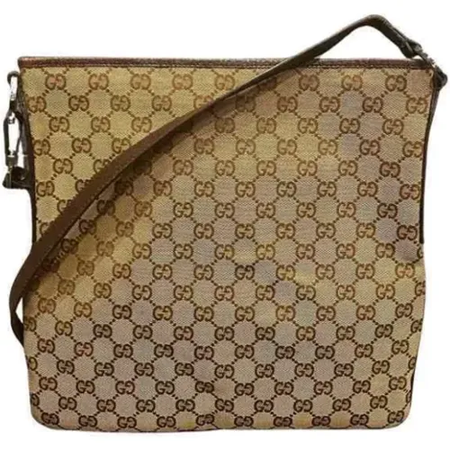 Pre-owned Canvas shoulder-bags , female, Sizes: ONE SIZE - Gucci Vintage - Modalova