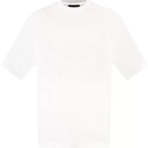 T-Shirt mit Logo Giorgio Armani - Giorgio Armani - Modalova