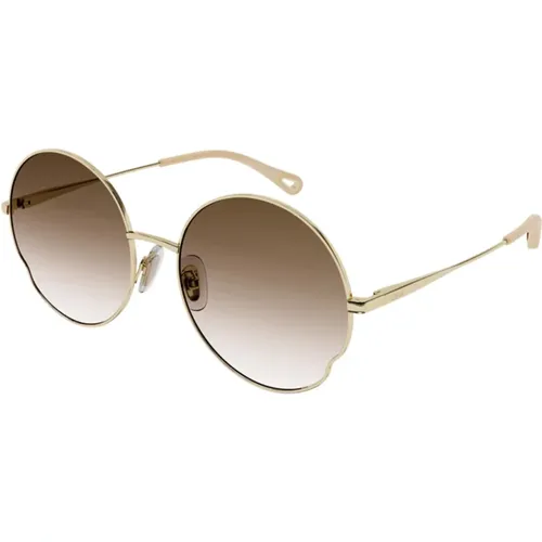 Stylische Sonnenbrille in Farbe 005,Stilvolle Sonnenbrille für Frauen - Chloé - Modalova
