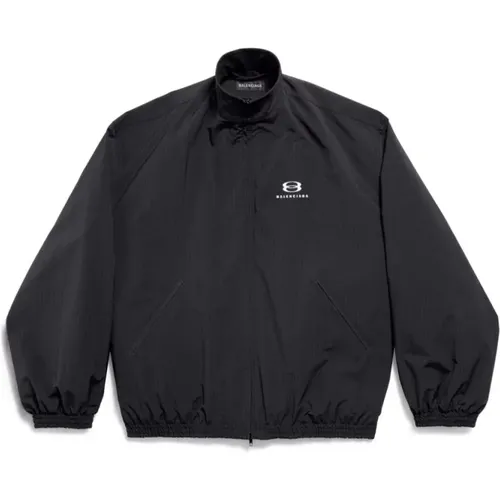 Windbreaker Jacket , male, Sizes: S - Balenciaga - Modalova