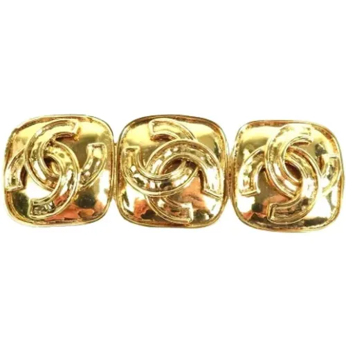 Pre-owned Metal brooches , female, Sizes: ONE SIZE - Chanel Vintage - Modalova