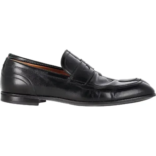 Pre-owned Leather flats , male, Sizes: 5 UK - Gucci Vintage - Modalova