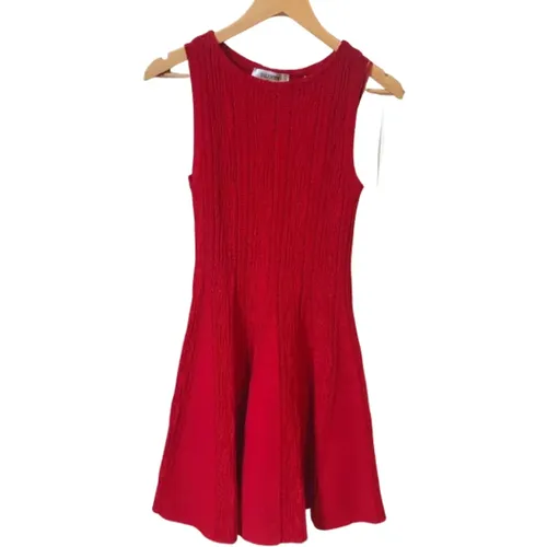 Pre-owned Stoff dresses - Valentino Vintage - Modalova