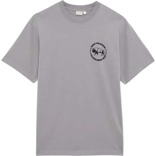 Frontier Graphic T-Shirt , Herren, Größe: M - Filson - Modalova