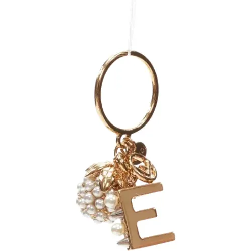 Pre-owned Metal key-holders , female, Sizes: ONE SIZE - Fendi Vintage - Modalova