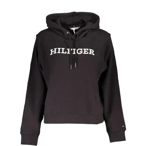 Stilvolle bestickte Kapuzenpullover , Damen, Größe: XS - Tommy Hilfiger - Modalova